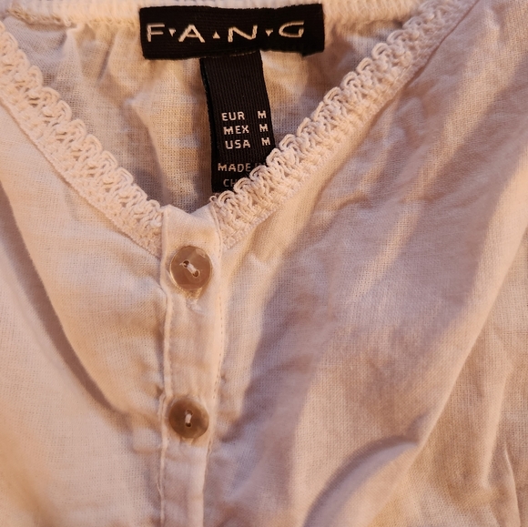 FANG White Tank - Picture 2 of 2